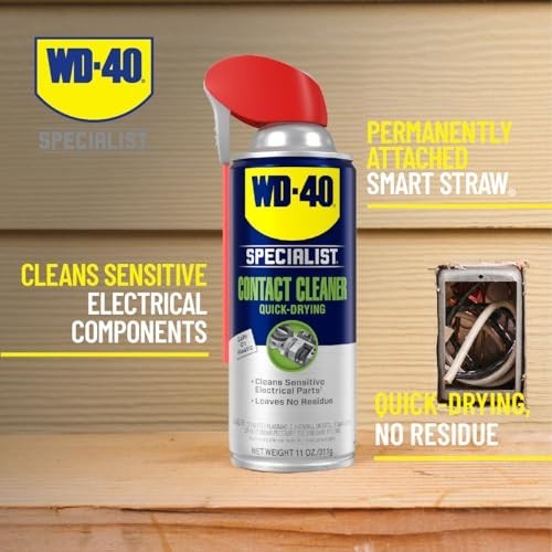 Contact Cleaner Spray 11 oz 6-Pack for Electronics Circuit Boards Switches