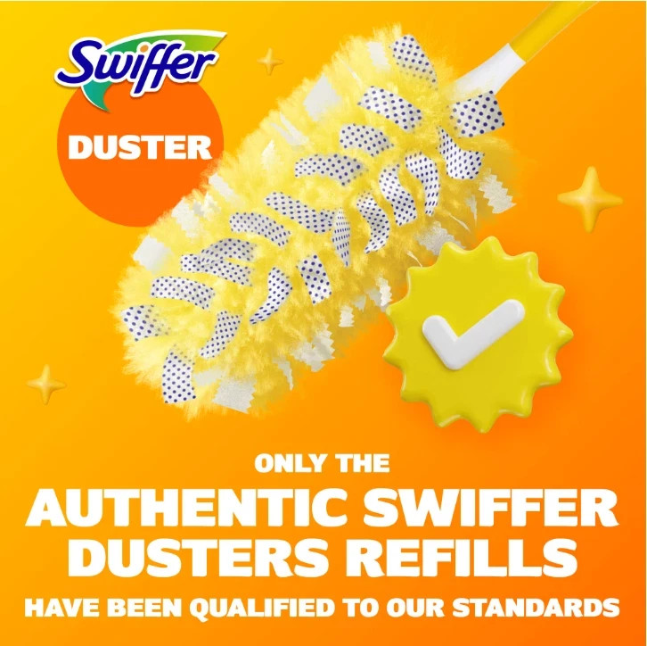 (2 pack) Swiffer Dusters Heavy Duty Duster Refills,Unscented, 11 Count-fast ship