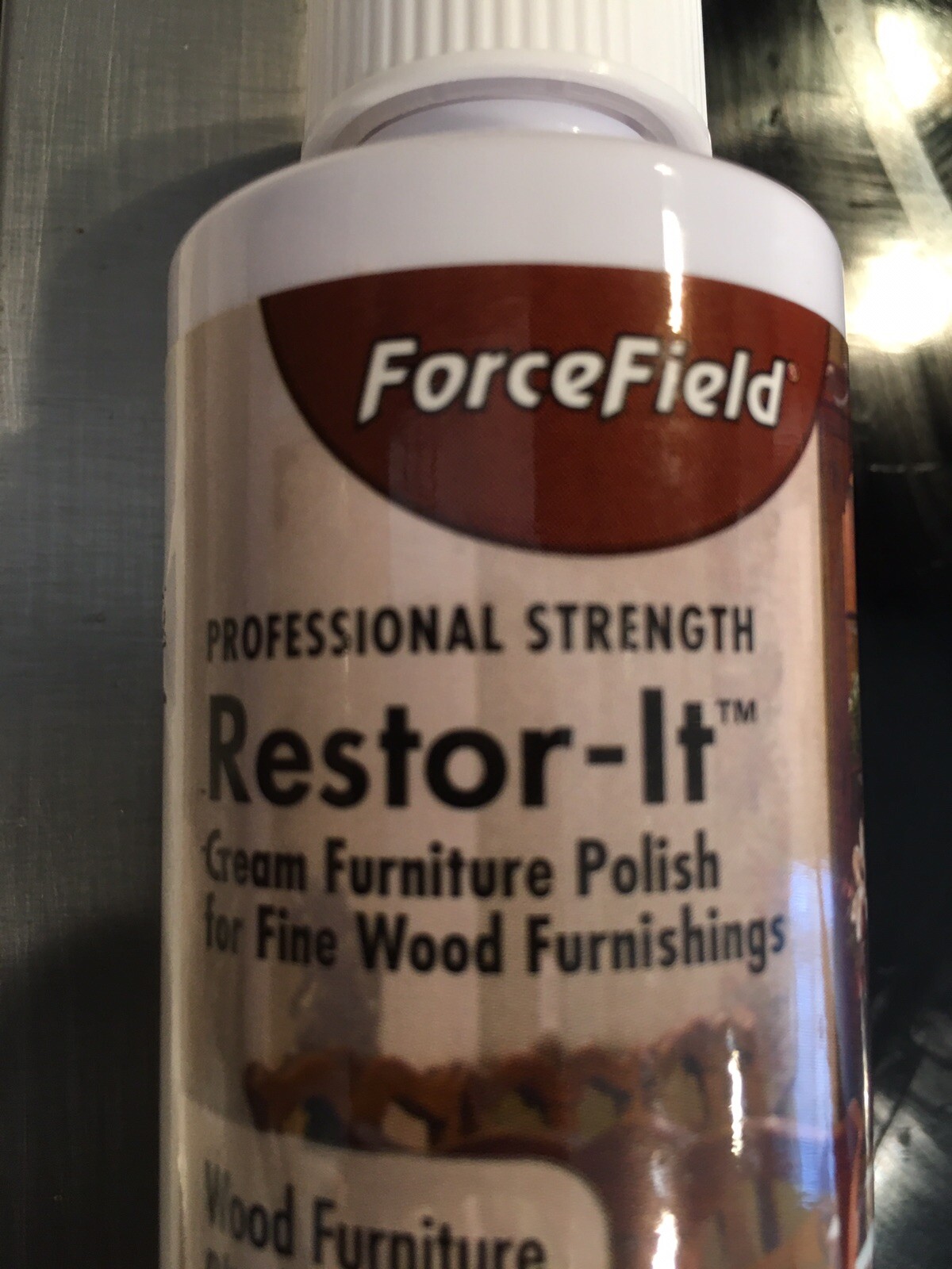 FORCEFIELD 4 Oz RESTORE IT FURNITURE POLISH PROTECTOR FINE WOOD FURNISHINGS
