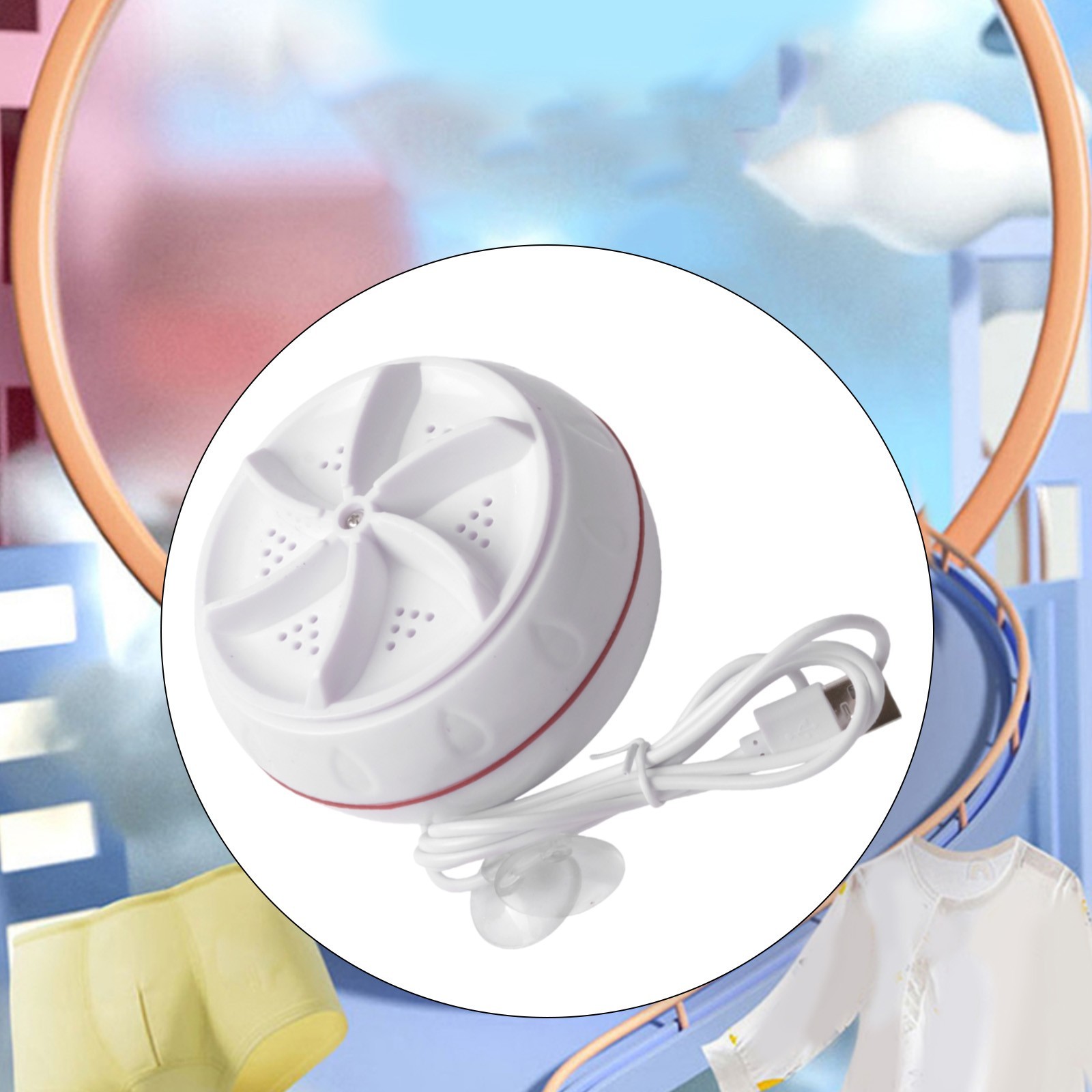Lightweight Portable Dishwasher and For washing Machine for Small Dishes