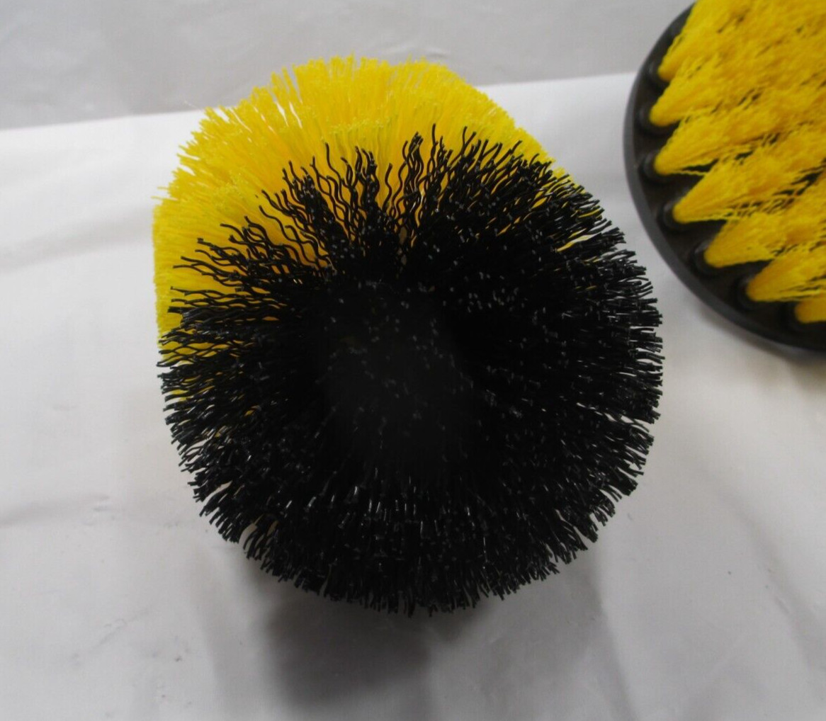 Drill Brush Set 3 pcs SHOWER TILE, TOILET BOWL 3 1/2″, 1 3/4″ , 3 1/2 ” NEW