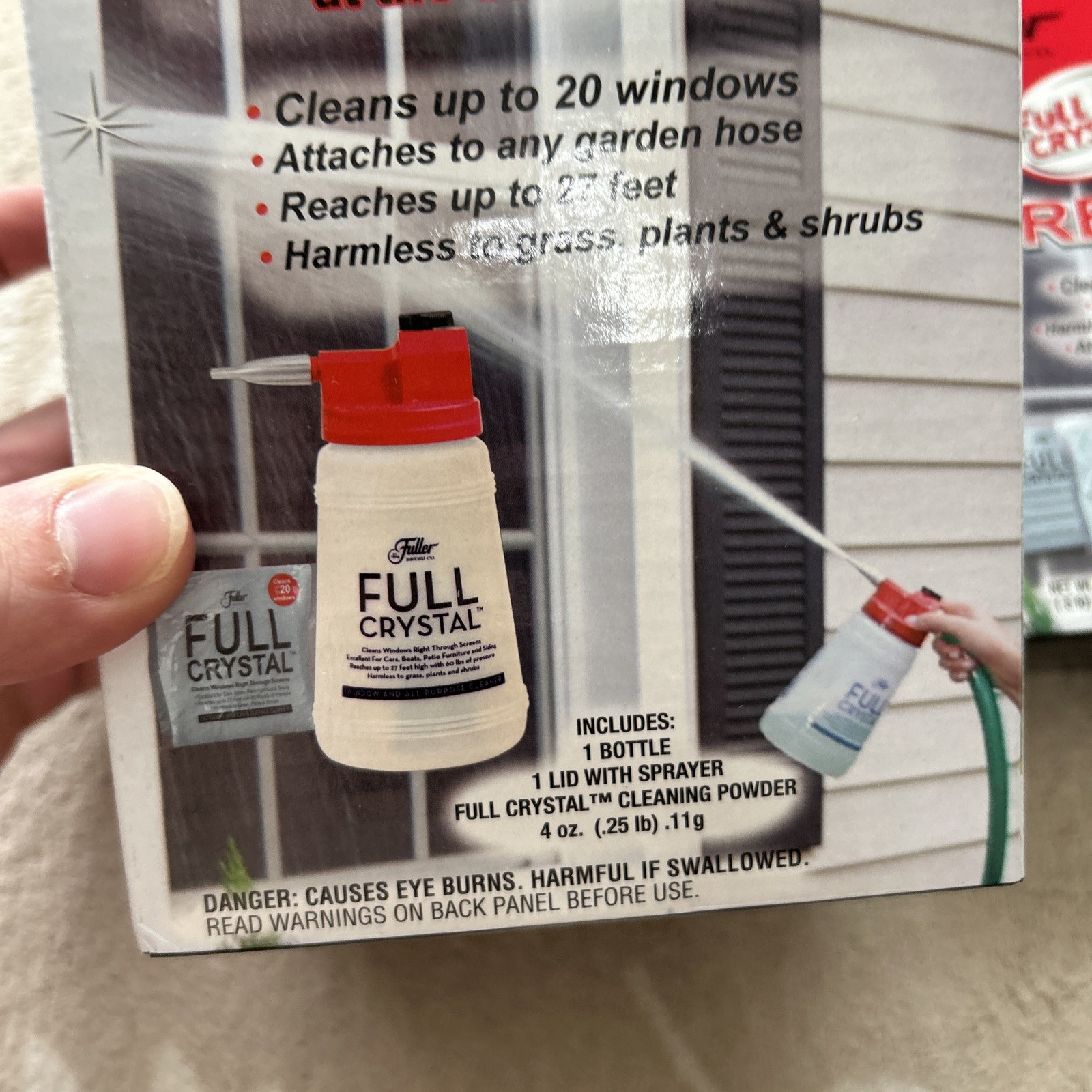 Fuller Brush Full Crystal Sprayer, With 2 Full Crystal Refills