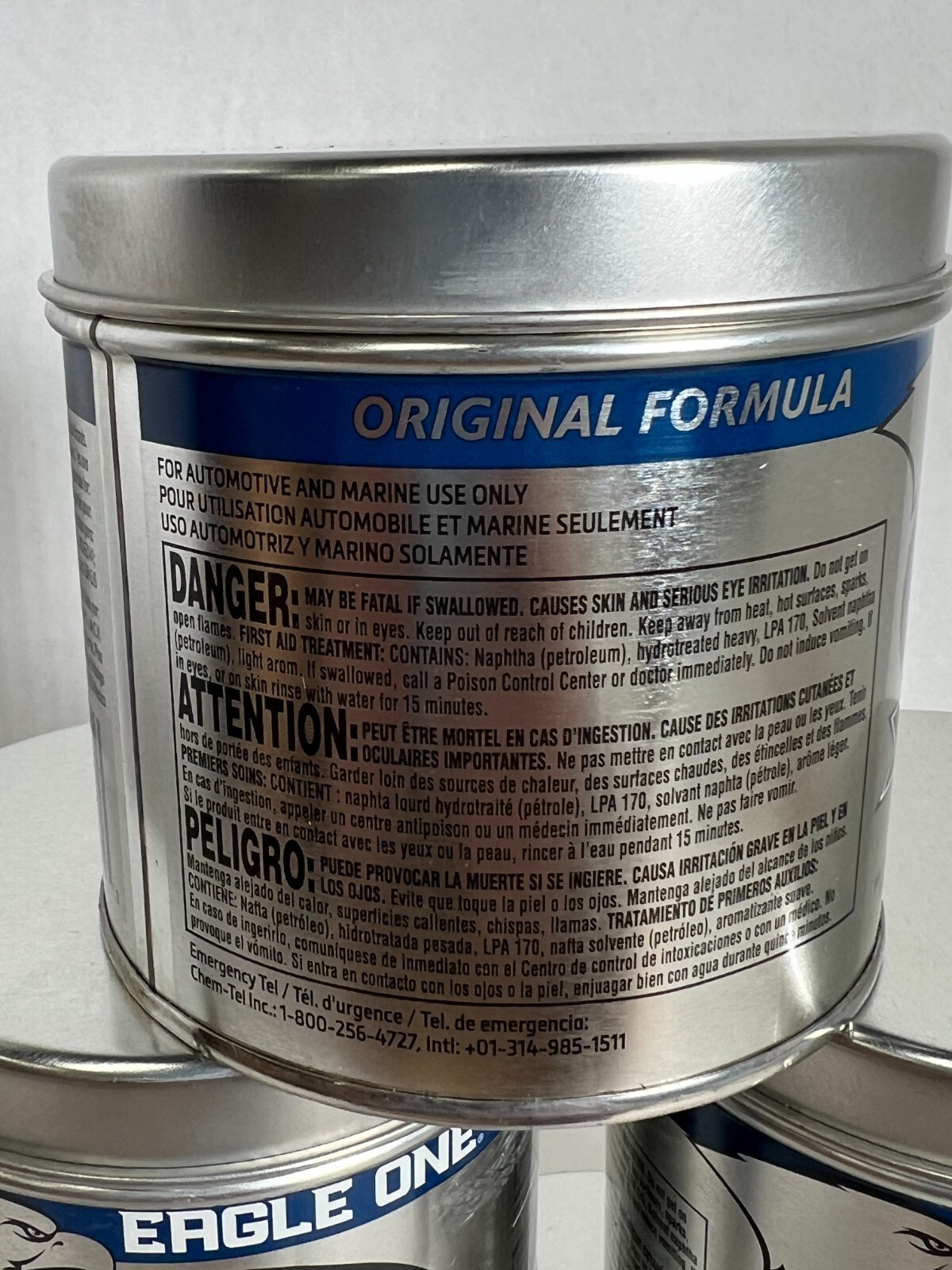 Eagle One Car Polish Nevr-Dull Wadding Metal Polish 5 Oz (Pack of 6)