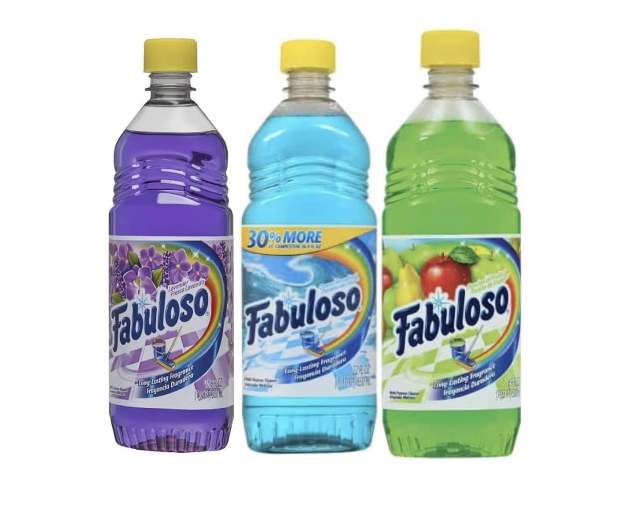 Fabuloso Multi-Purpose Cleaner Liquid 16.9 fl oz Bottles Assorted Scents Vari…