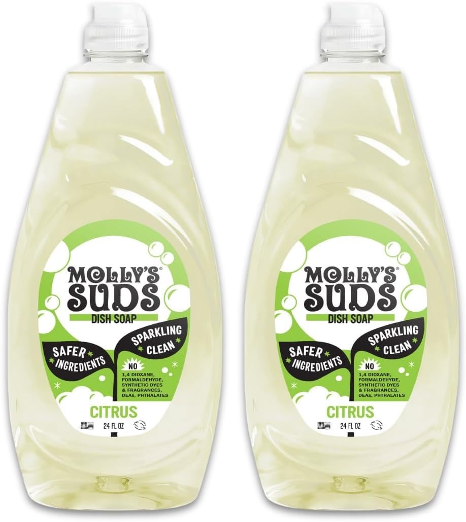Liquid Dish Soap | Clean, Simple Ingredients | Extra Scrubbing Power | Citrus…