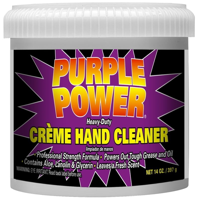 4 pack Purple Power Heavy Duty Creme Hand Cleaner, 14 oz