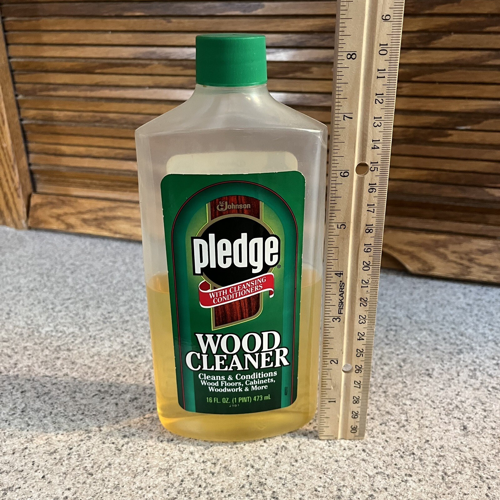 Vintage Pledge Wood Cleaner 1994 16 Oz 50% Full Movie TV Prop
