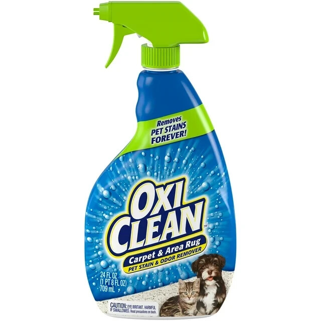 OxiClean Carpet Pet Stain Remover Spray 24oz , Free shipping