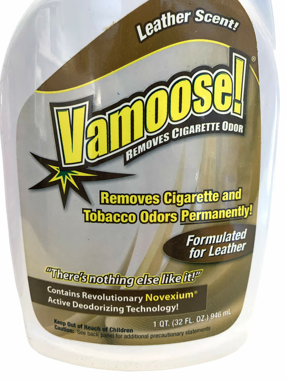 Vamoose! Smoke Odor Remover, Leather Scent, 32-ounce