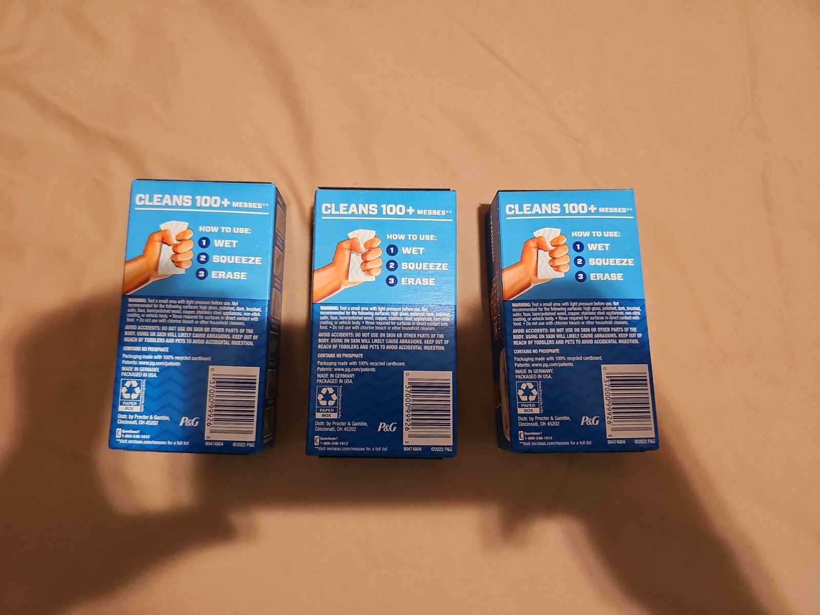 1 Mr.Clean Orignal Magic Eraser 2x Stronger New . Sealed Box Lot Of 3