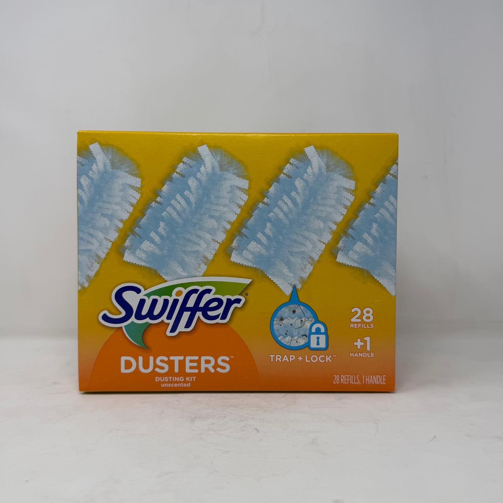 Swiffer Dusters Dusting Kit, Unscented, 1 Handle + 28 Refills