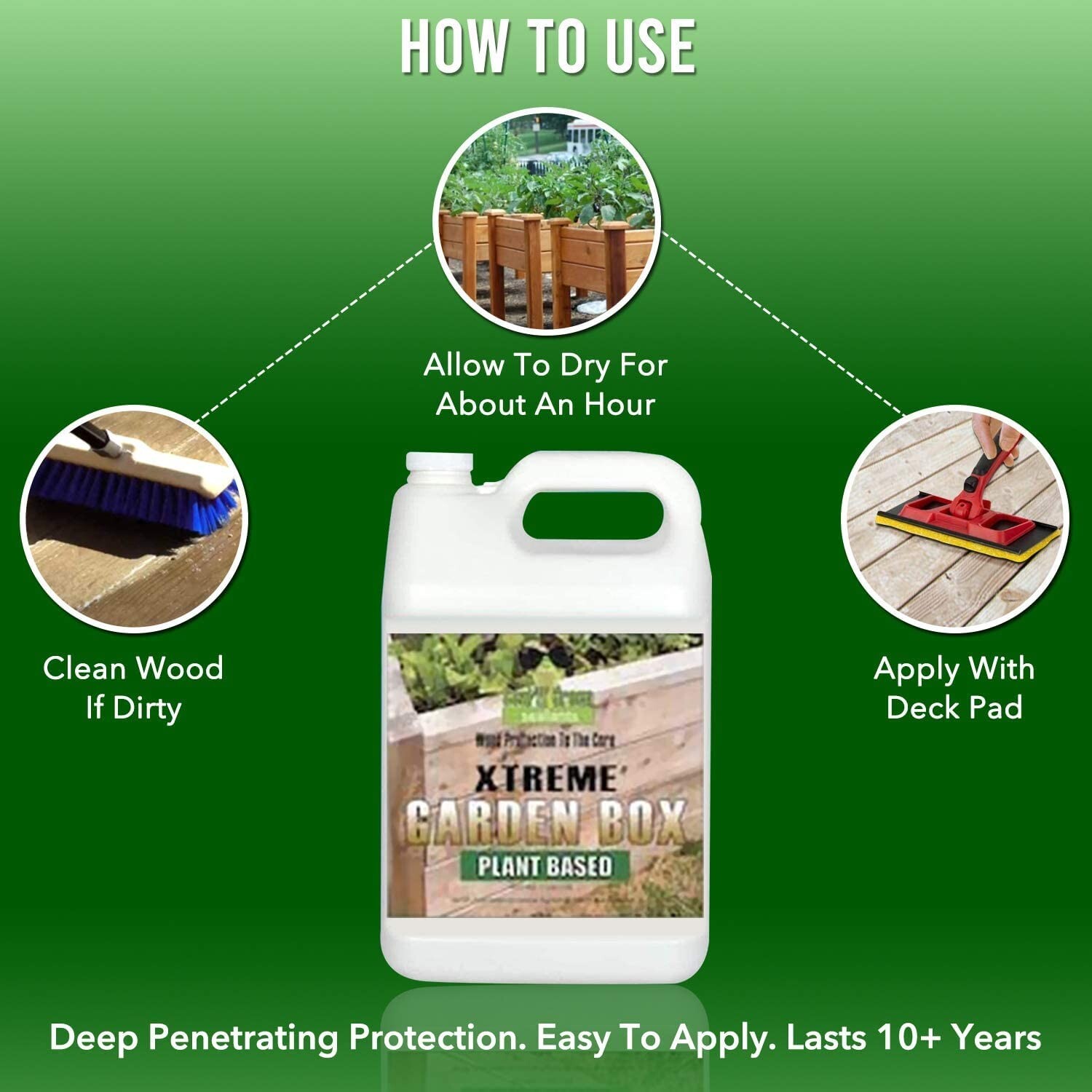Seal It Green Garden Box Sealer – Plant Based, FDA Food Contact Safe – Non-Toxic