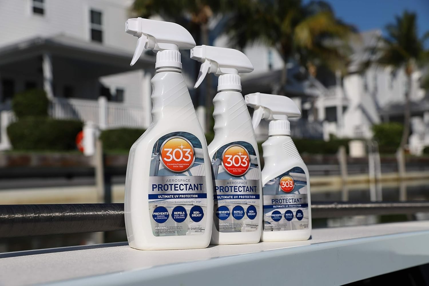 Marine Aerospace Protectant Spray, UV Protection for Boat Vinyl & Surfaces – …