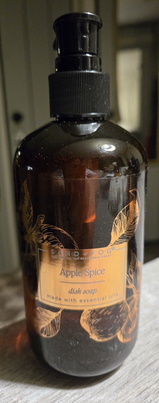 Sand + Fog APPLE SPICE Kitchen Essentials – Dish Soap/Spray/Hand Soap 10.1 Oz.