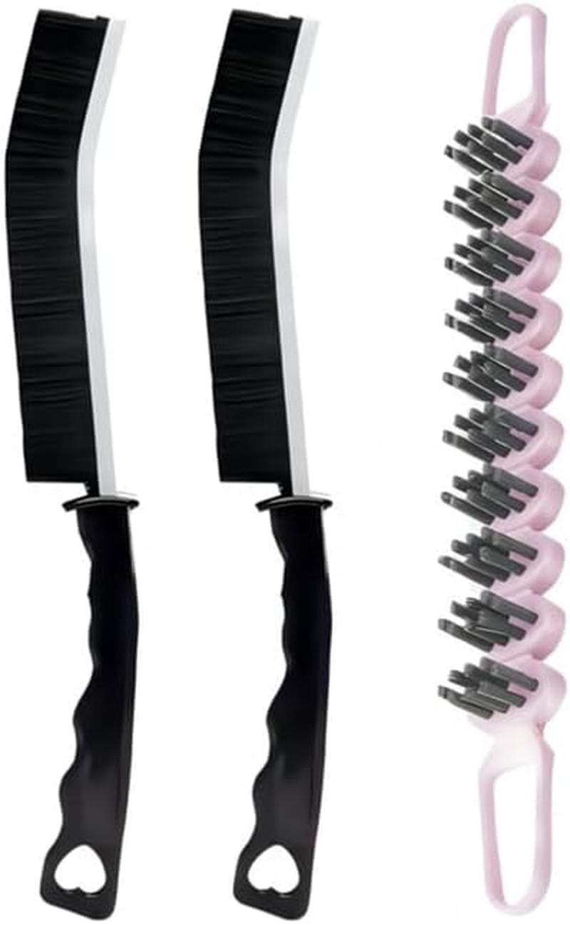Crevice Cleaning Brush Hard Bristle Grout Brush Scrub Brush Toilet Brush Cleanin