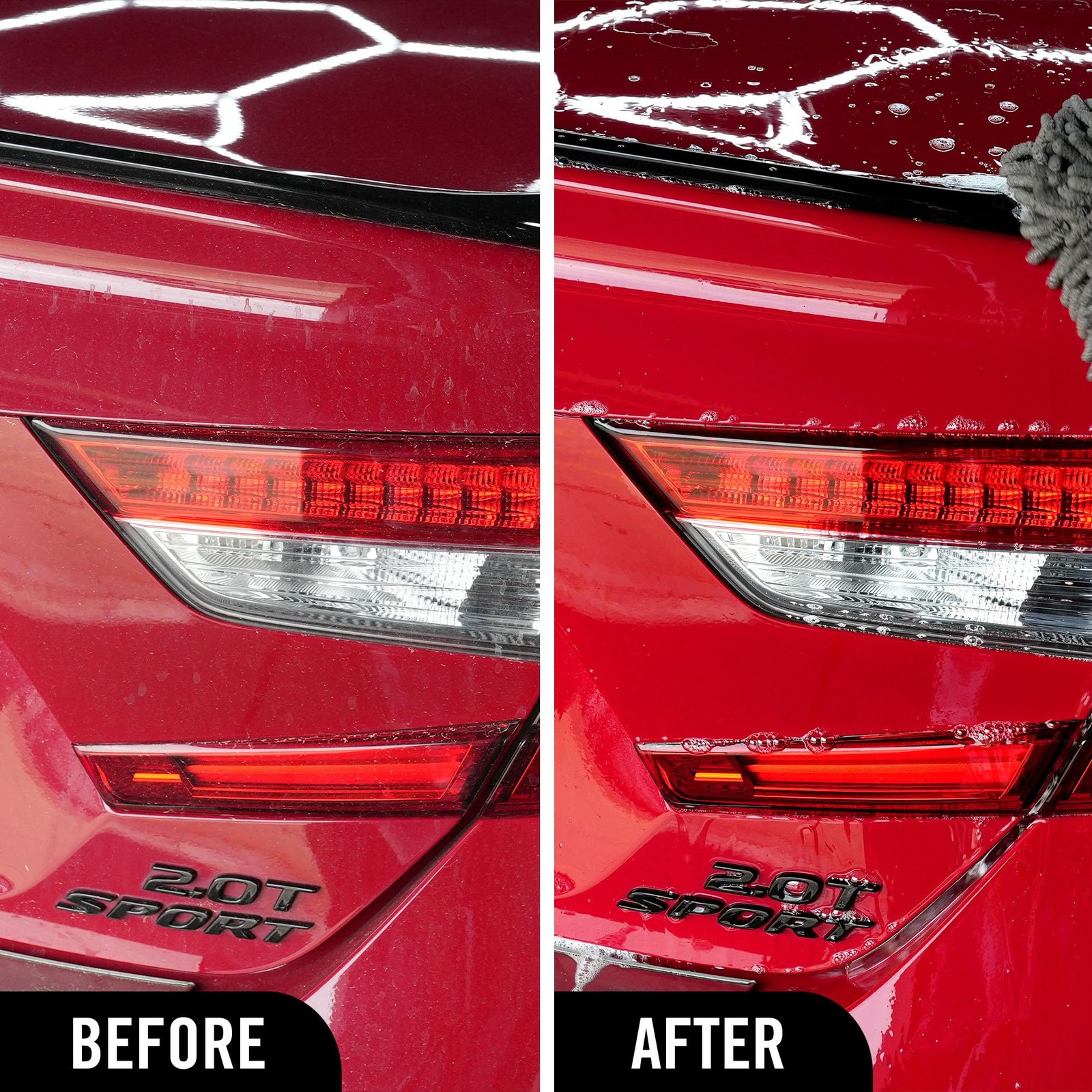 Hybrid Solutions Ceramic Car Wash and Wax, Gentle pH Neutral Car Cleaner with…