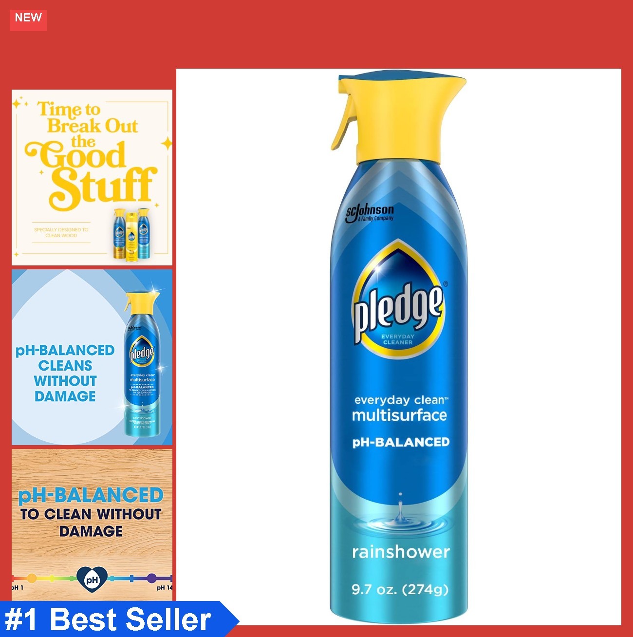 Multisurface Cleaner Spray 9.7oz pH-Balanced Aerosol for 101 Surfaces