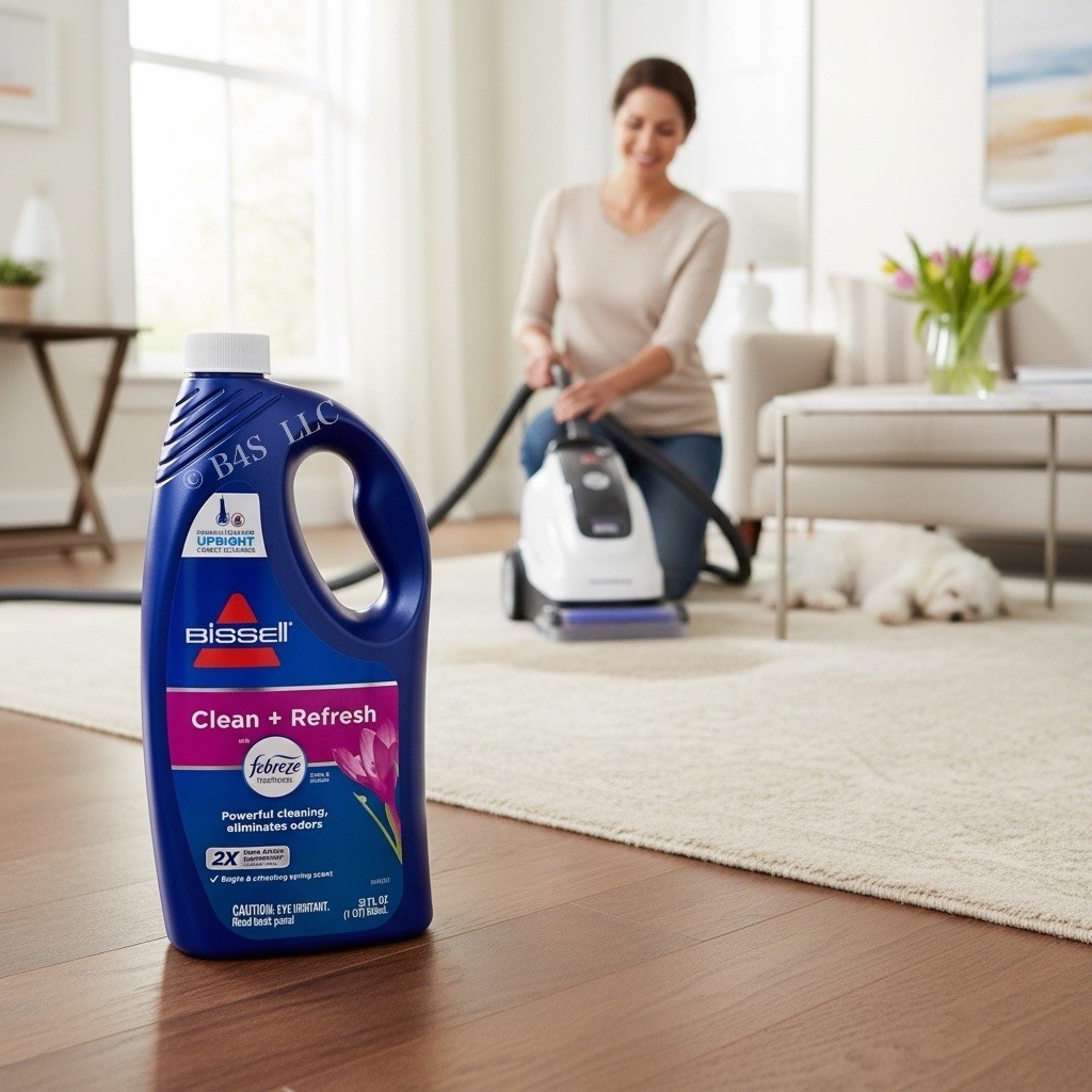 Bissell Febreze Clean Refresh Spring Renewal 32oz 2 Pack Cleaner Solution