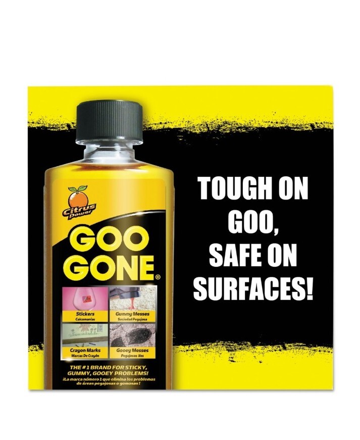 Goo Gone Goo & Adhesive Remover Citrus Scent 8oz. Bottle NEW