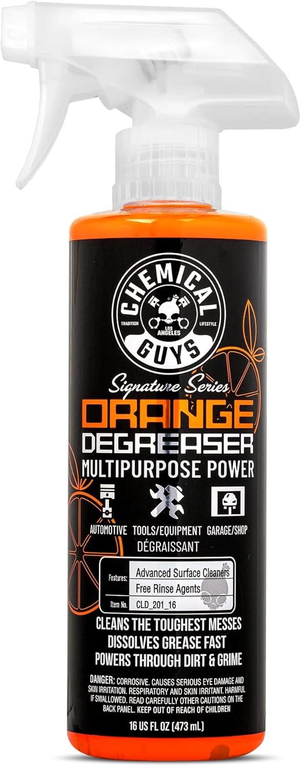 Chemical Guys Signature Series Orange Degreaser Spray – Heavy Duty All Purpose C