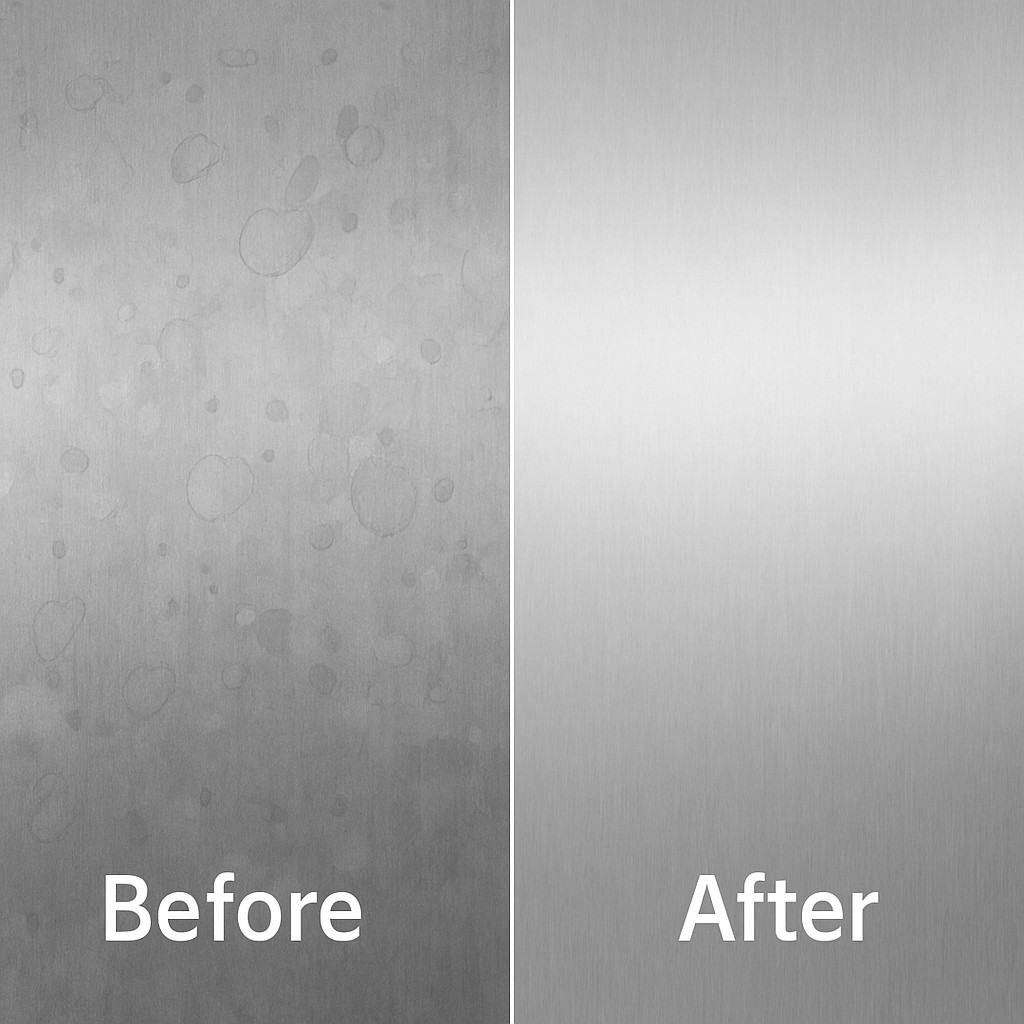 Sprayway Stainless Steel Cleaner & Polish 15oz 6Pack Foaming, Fingerprint Resist