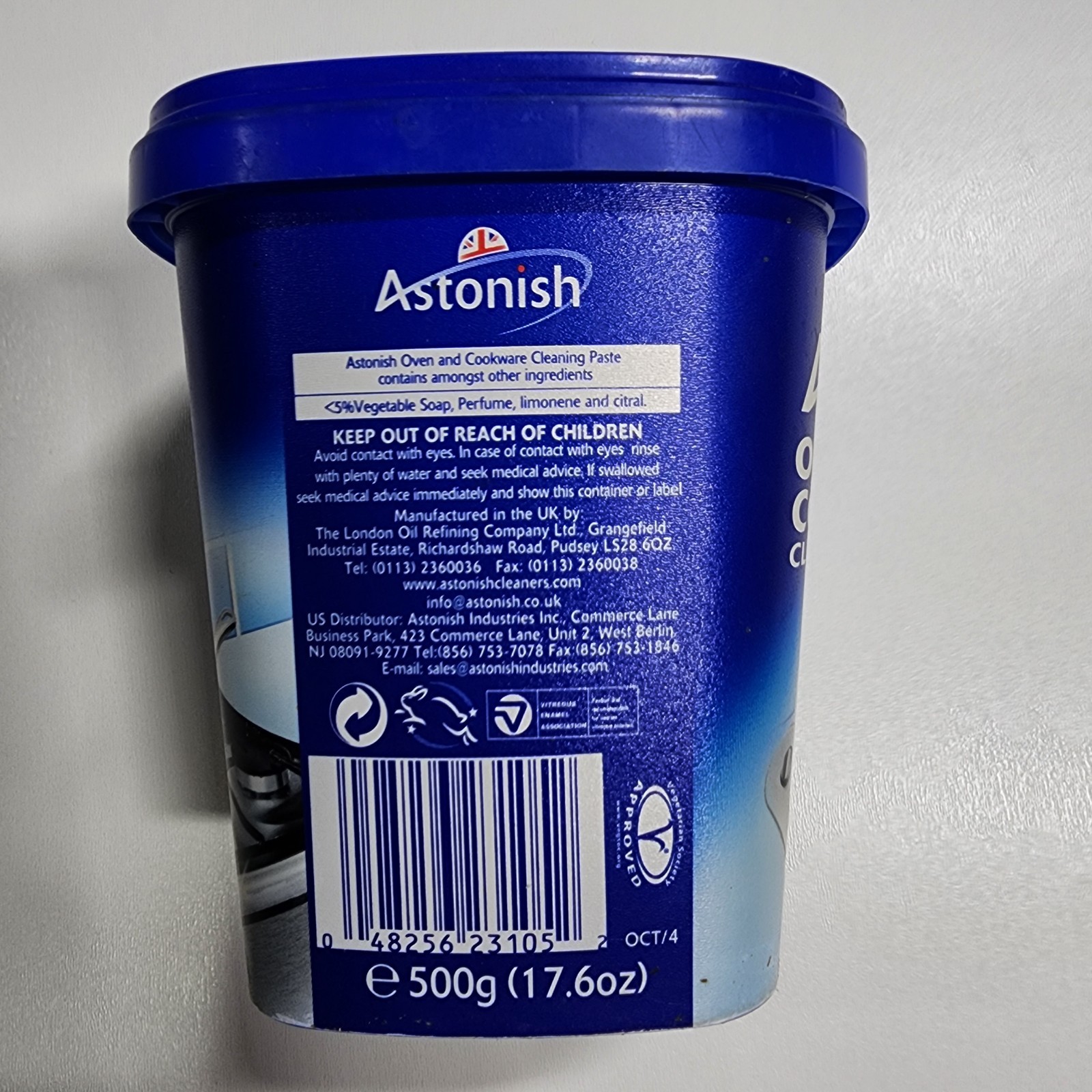 Astonish Oven and Cookware Cleaner 500g Powerful Cleaning Paste Non-Toxic New