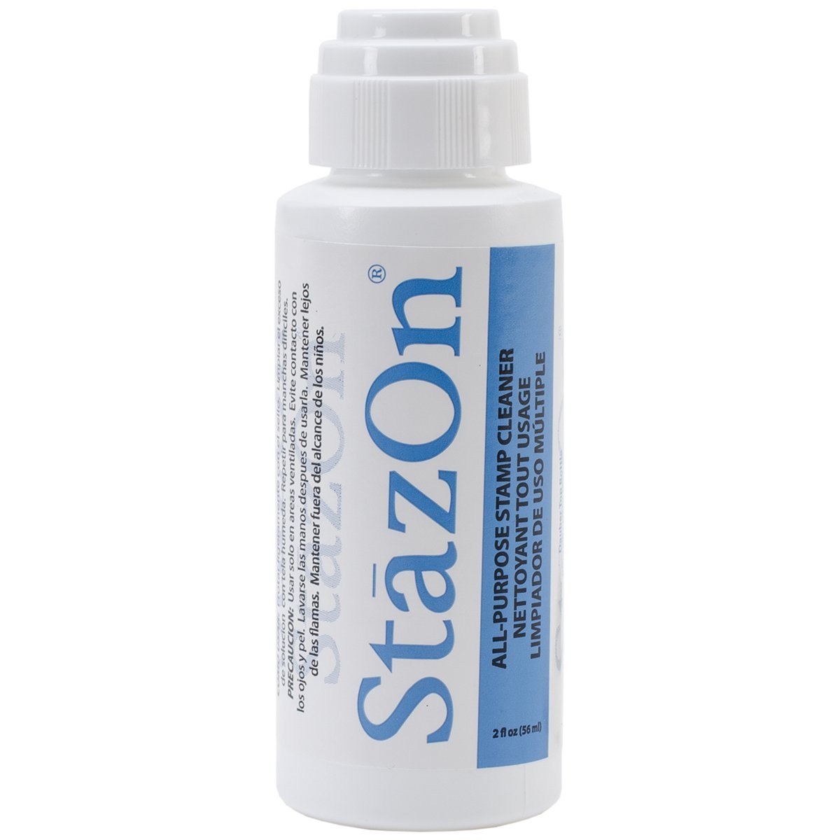 StazOn AllPurpose Stamp Cleaner DauberTop Lemon Scented 2 Fluid Ounce Bottle