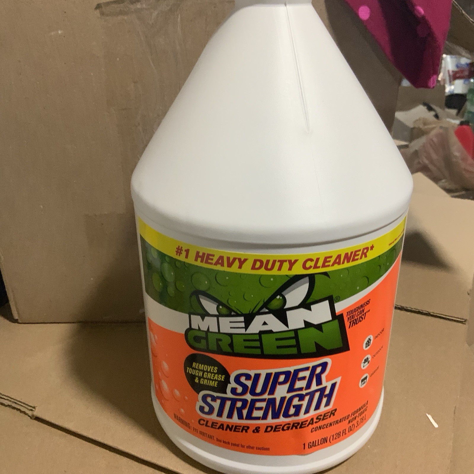 Mean Green Super Strength Cleaner & Degreaser Concentrated Formula, 1 gal