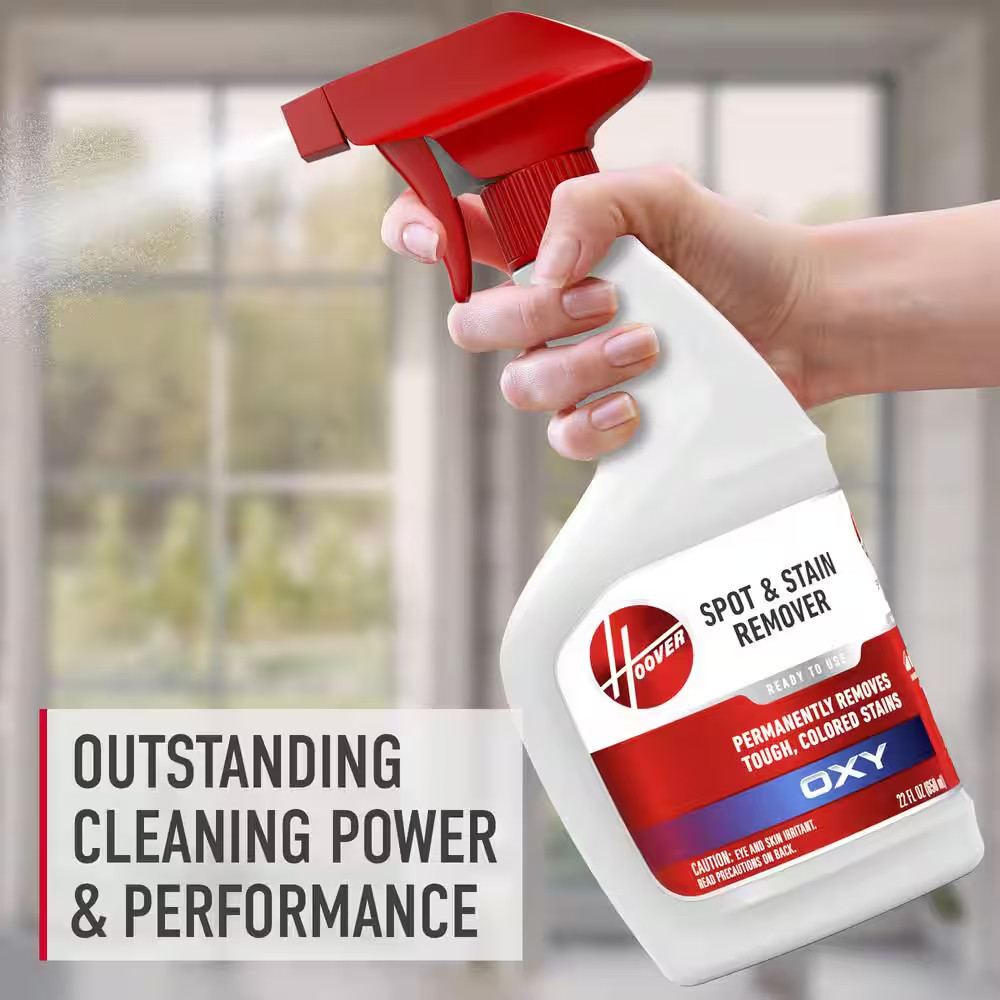 22Oz. Oxy Spot and Stain Remover Pretreament Trigger Spray for Carpet, Upholster