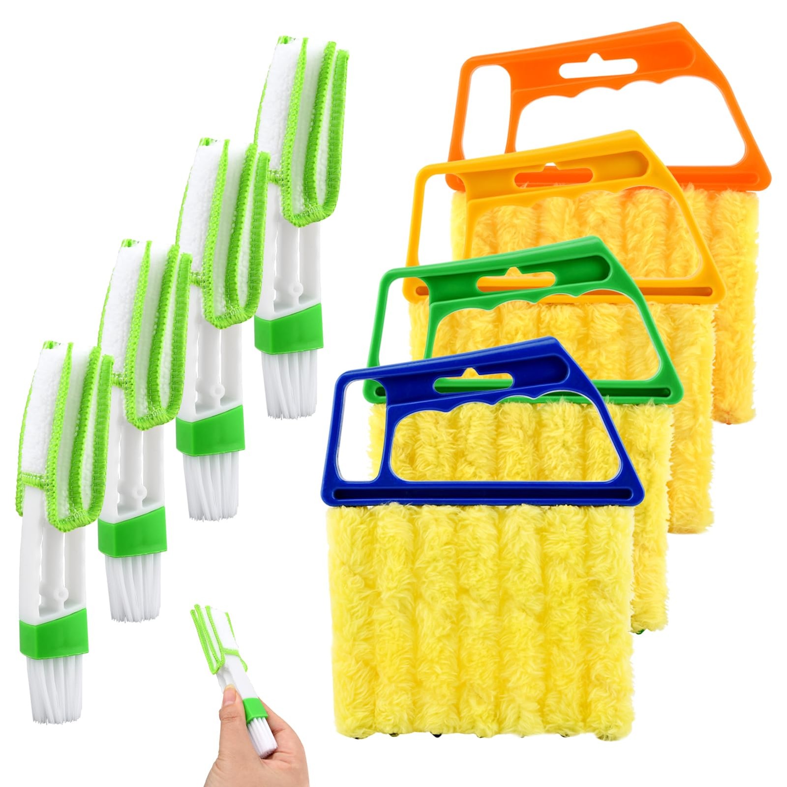 “5Pcs Blind Cleaner Tool Set for Vents, Blinds, Fans Washable & Detachable”