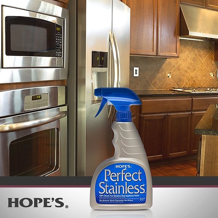 HOPE’S Perfect Stainless Steel Appliance Polish & cleaner 22 ounce HOPES 22PS12