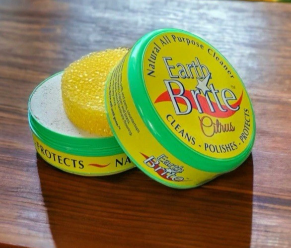 Earth Brite Clay-Based All-Purpose Cleaning Kit-2 Piece 10.5 oz. Citrus New