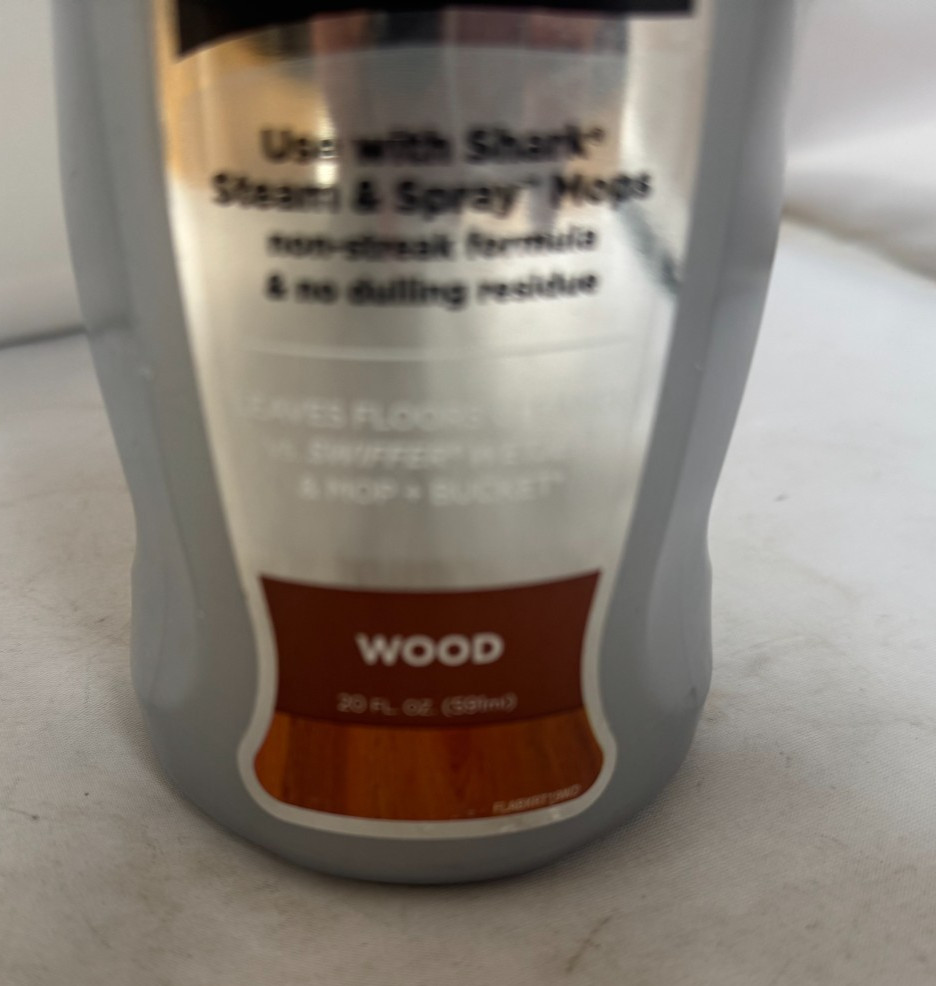 Shark Steam Energized Wood Floor Cleanser 20oz. New Unused Steam & Spray Mop