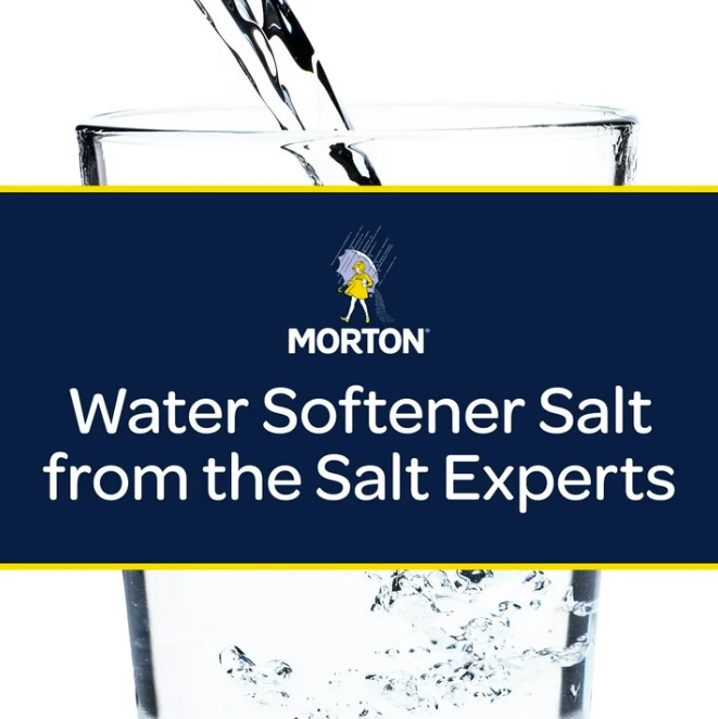 (4 pack) Morton® Clean and Protect Plus Rust Defense Water Softener Salt Pellets