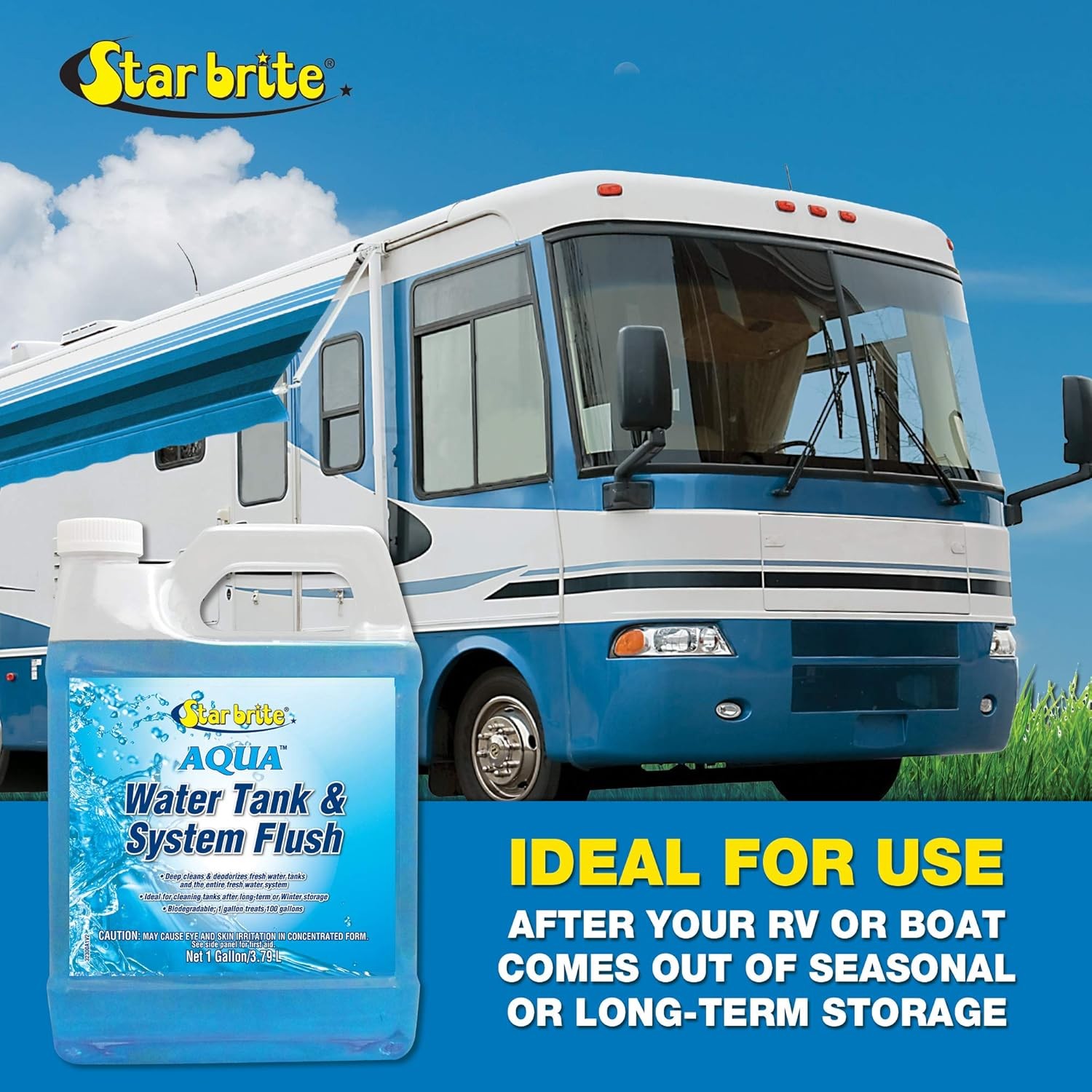 STAR BRITE Aqua Clean Water Tank Flush – 1 GAL (032300)