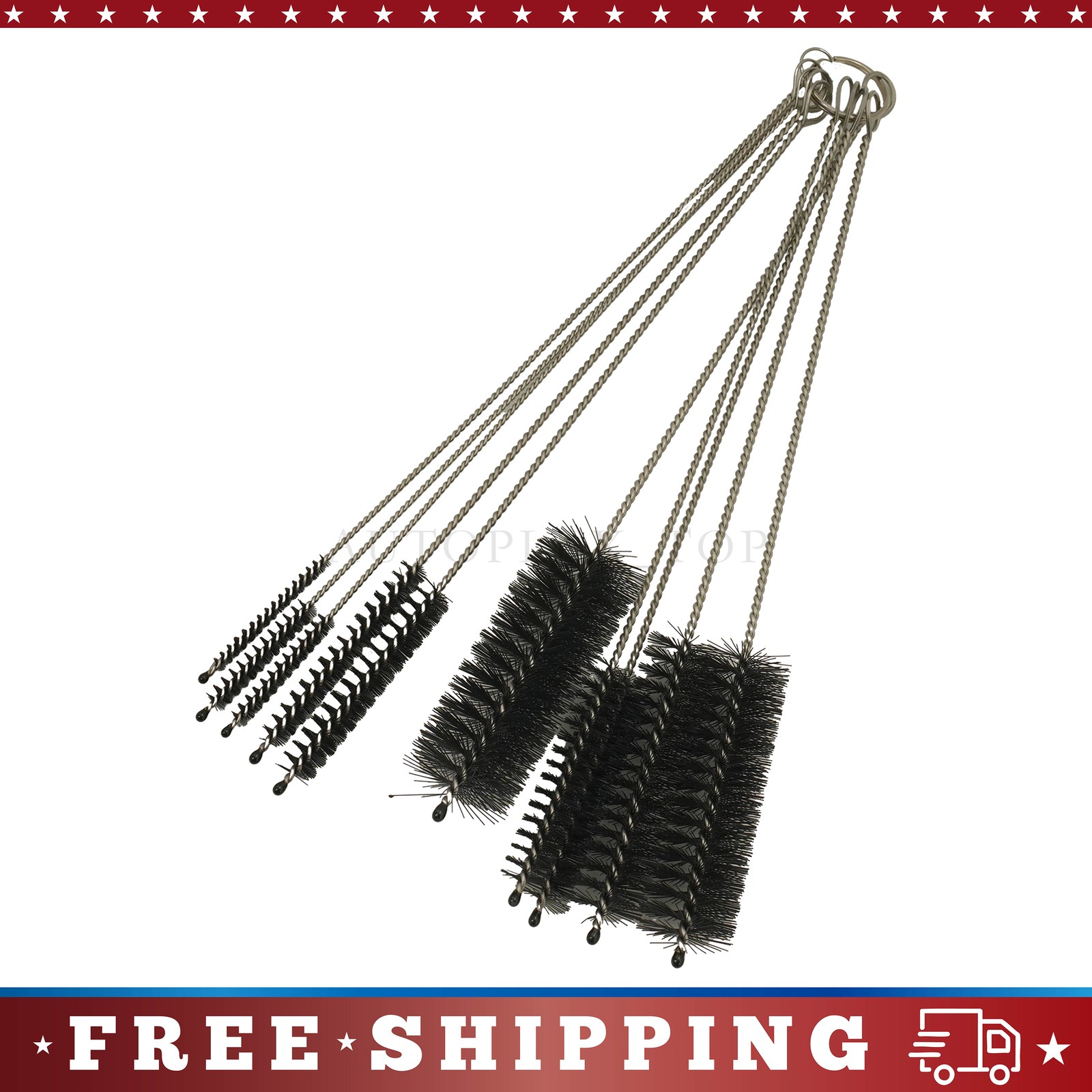 Fit Cleaning Nylon Cleaning Straw Brush Set 10PCS Bottle Tube Pipe Cleaner