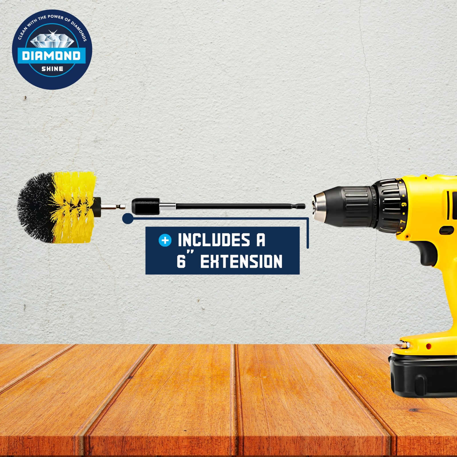 21piece Drill Power Scrubber Attachment Set “ Includes Scrub Pads Sponges And Br