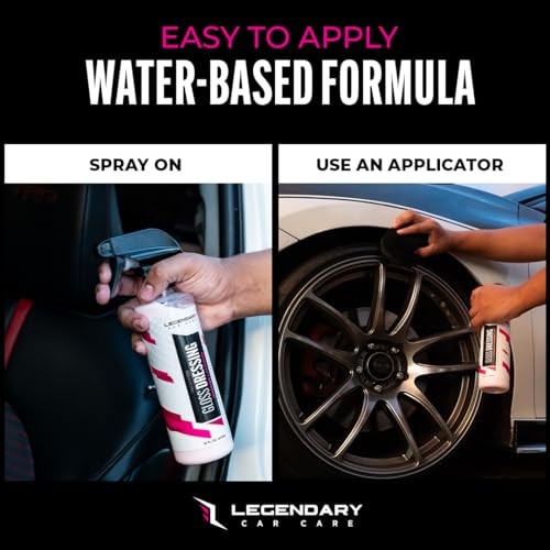 Legendary – Tire Shine Spray & Plastic Restorer – Water Gloss Dressing 16oz