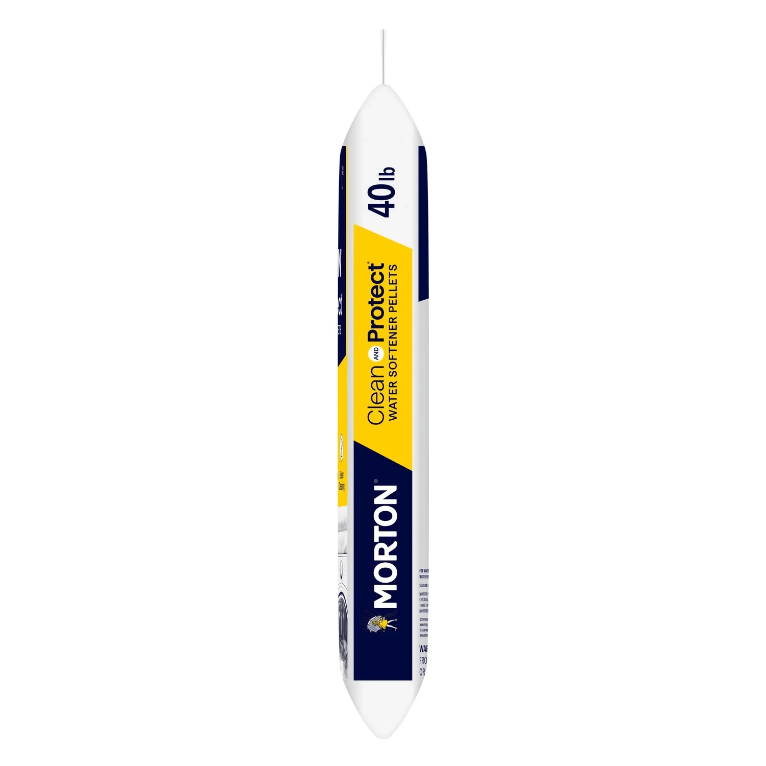 6P Morton Clean and Protect Water Softener Salt Pellets, 40 lb