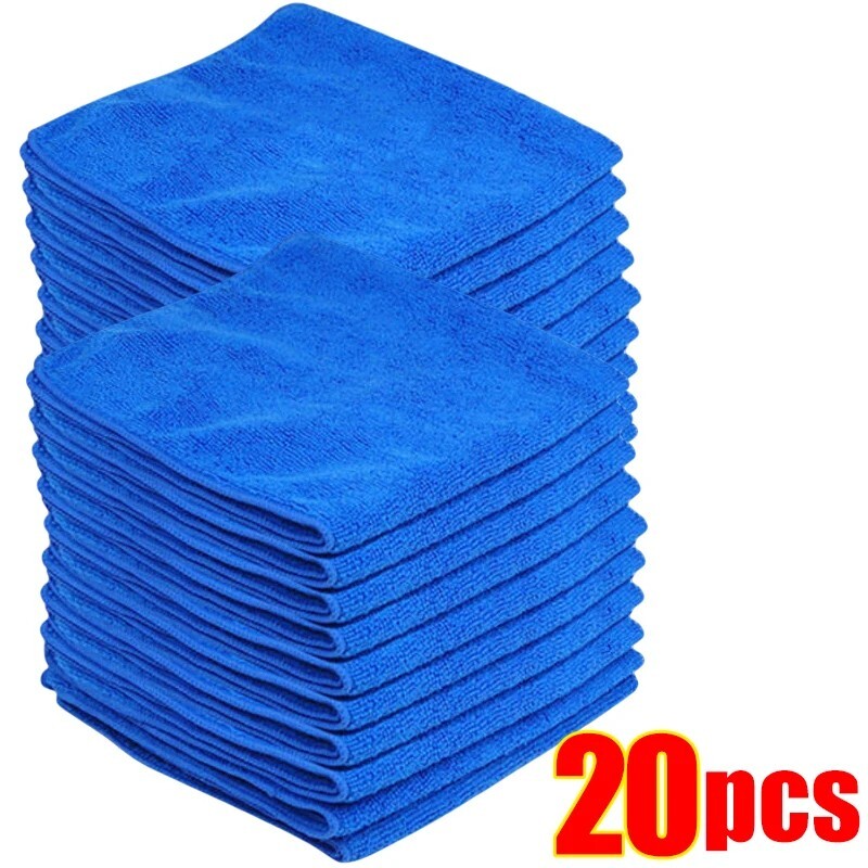 Microfiber Cleaning Cloth Towel Rag Car Polishing No Scratch Auto Detailing