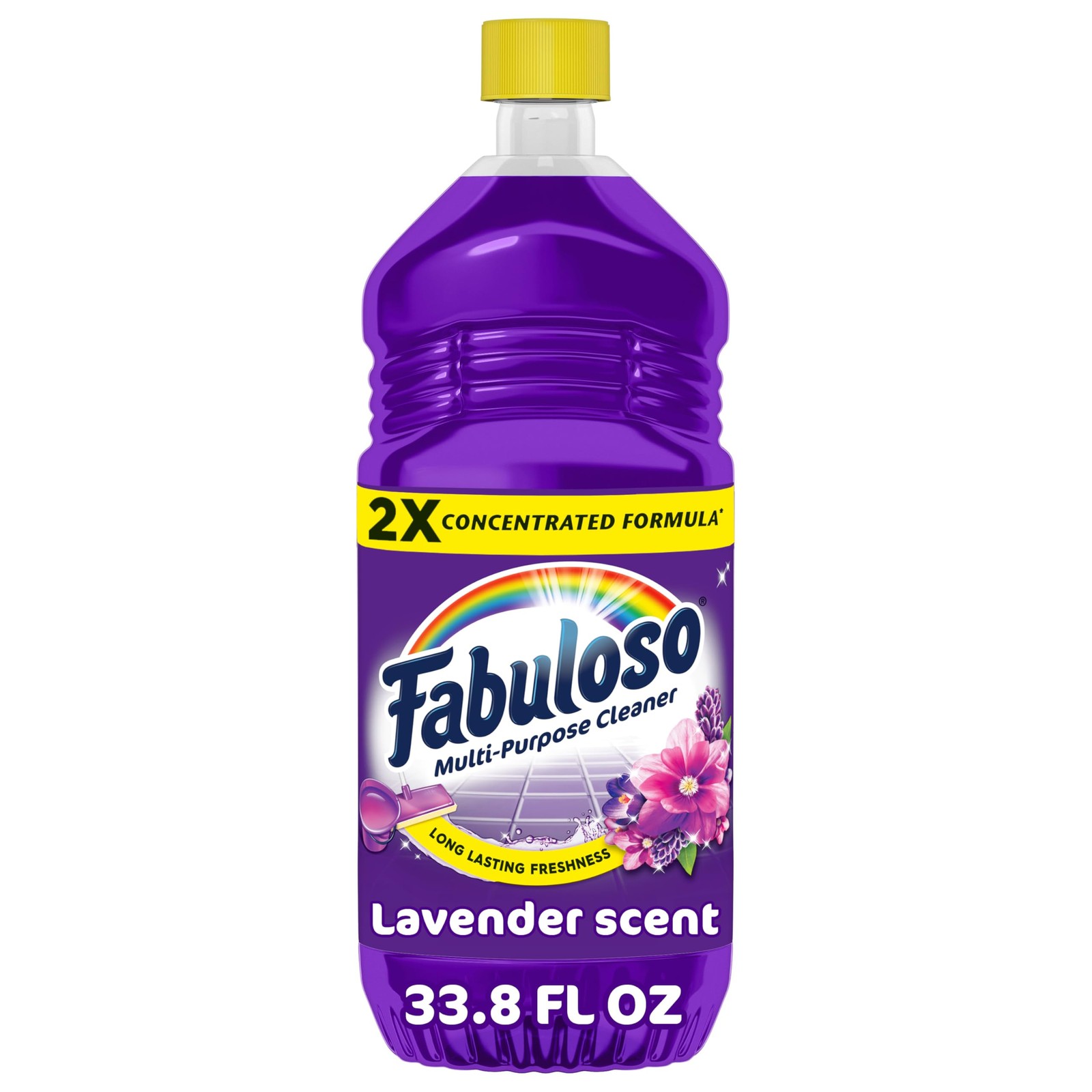 Fabuloso All-Purpose Cleaner, Lavender – 33.8 Fl Oz (Pack of 1), Purple