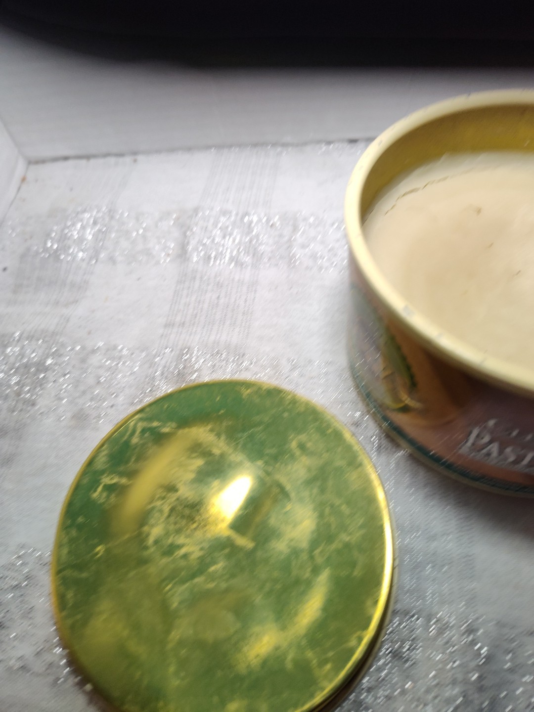 Used Original Trewax Clear Paste Wax Polish 12.35 Oz Can 70% Remaining