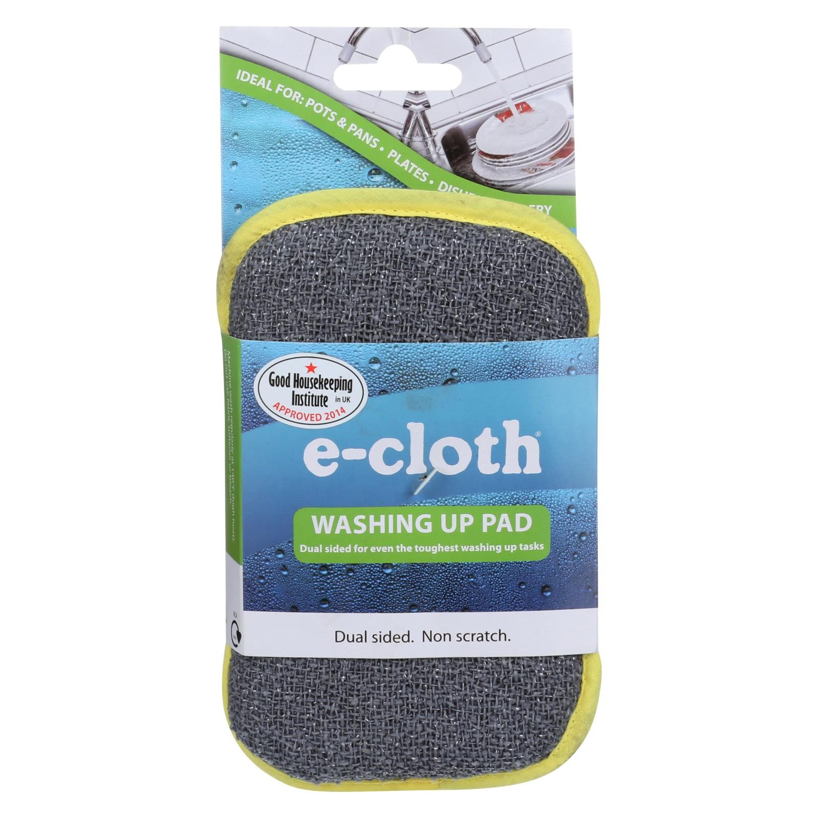 E-Cloth Washing Up Medium Duty Scrubbing Pads For All Purpose 6 ” L (5-Pack)