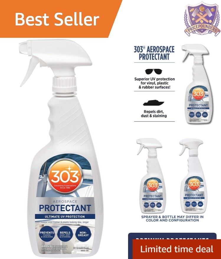 UV Protectant for Marine Use – 303 Aerospace Protectant 32 oz. – Restores Shine