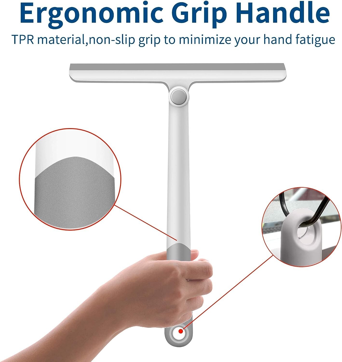Versatile Glass Squeegee Set – Silicone Cleaner for Multiple Surfaces