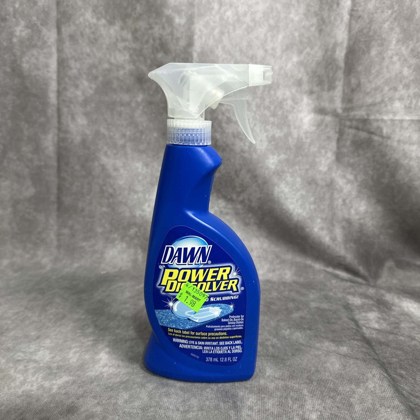 NEW Dawn Power Dissolver No Scrubbing 12.8 fl oz 2004 Discontinued /Old Stock