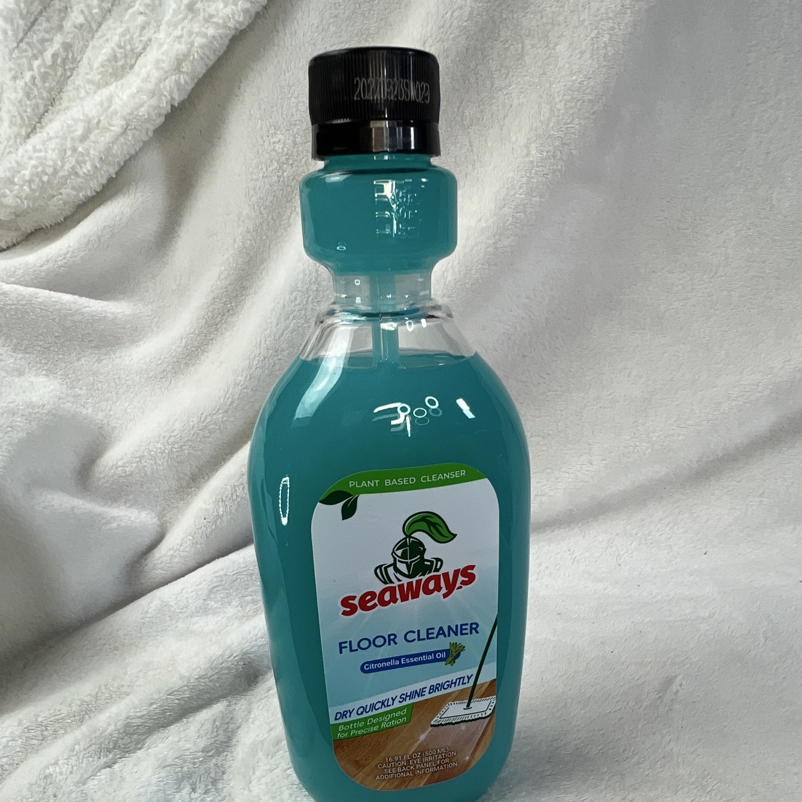 Seaways Plant Based Floor Cleaner Liquid, Citronella Scent 16.91 fl oz