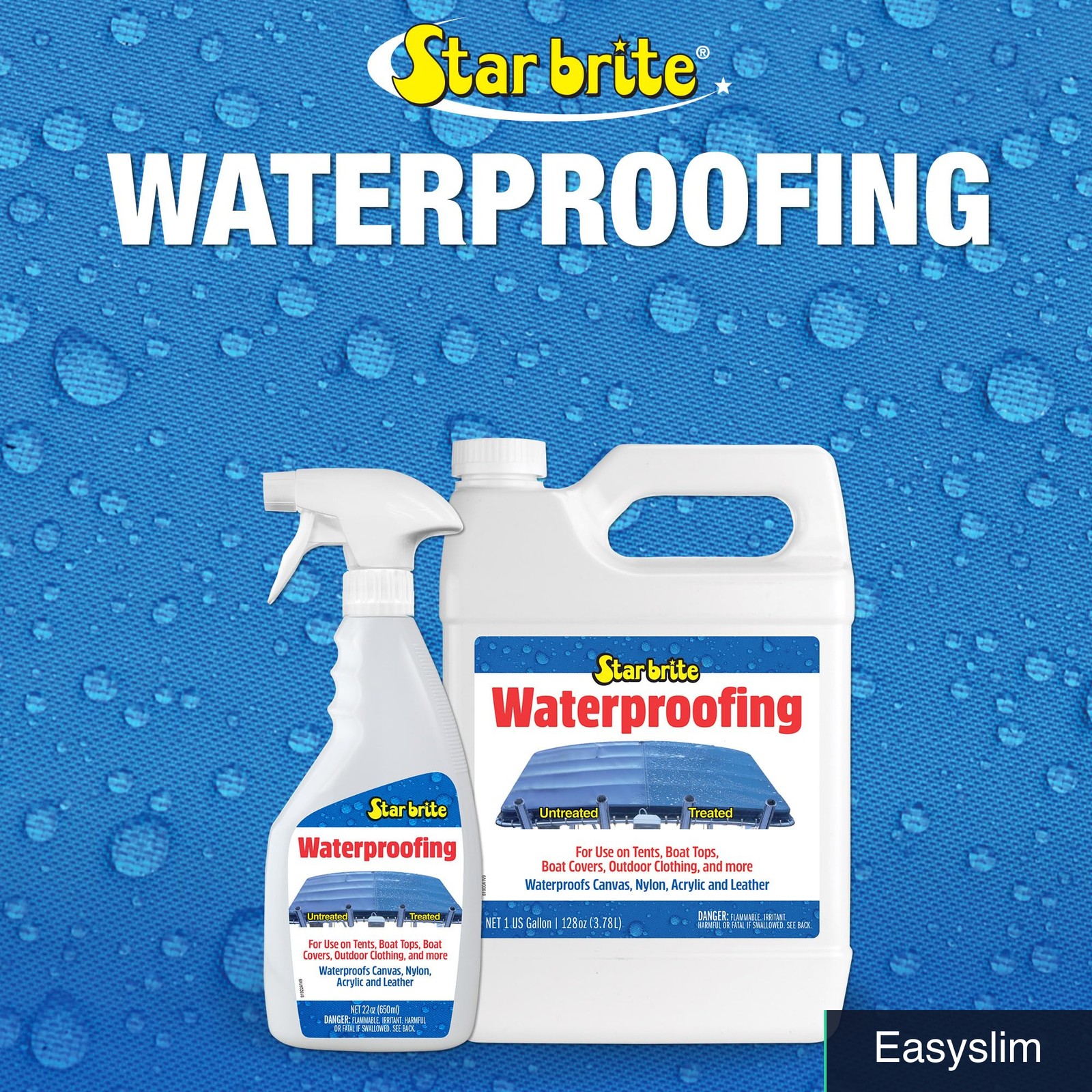 Waterproofing Spray 128 Ounce Gallon UV Protection Stain Repellent