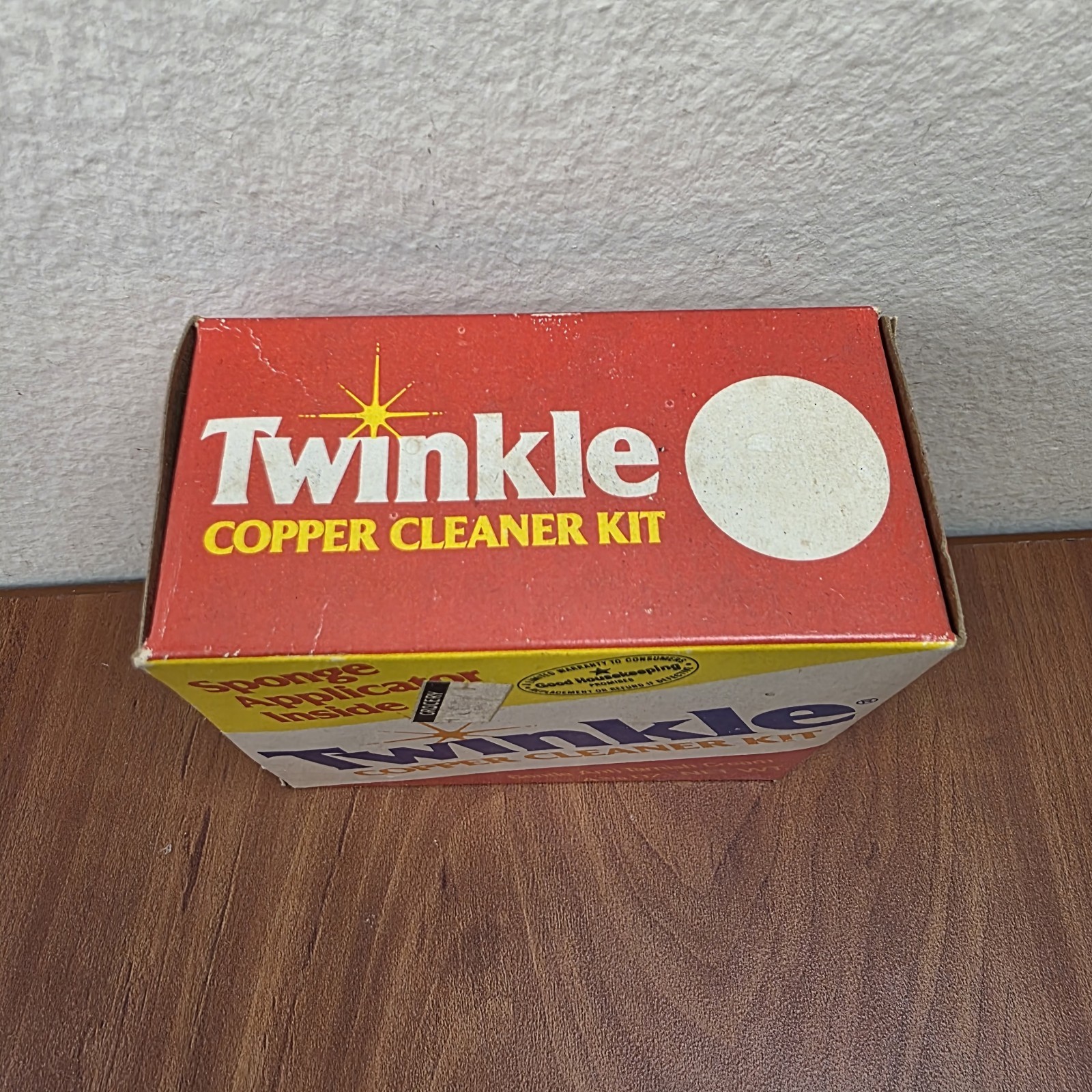 Vintage Twinkle Copper Cleaner Unused in Original Box Movie Prop 1979
