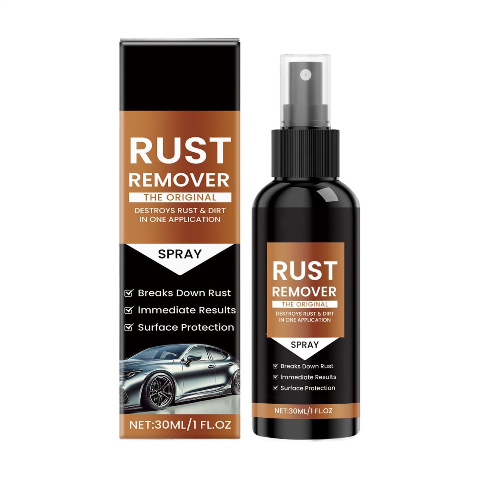 Nexa Rust Remover Metal Automotive Rust Remover 1 Fl.oz Professional Fast Spray